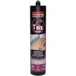 SOUDAL T-REX GLUE LILA BÉZS GYORSKÖTÉSŰ SZERELŐRAGASZTÓ 380 G - (12#) (125932)