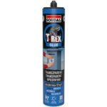 SOUDAL T-REX GLUE KÉK ÁTLÁTSZÓ SZERELŐRAGASZTÓ SZÁLERŐSÍTETT 310 G - (12#) (125933)