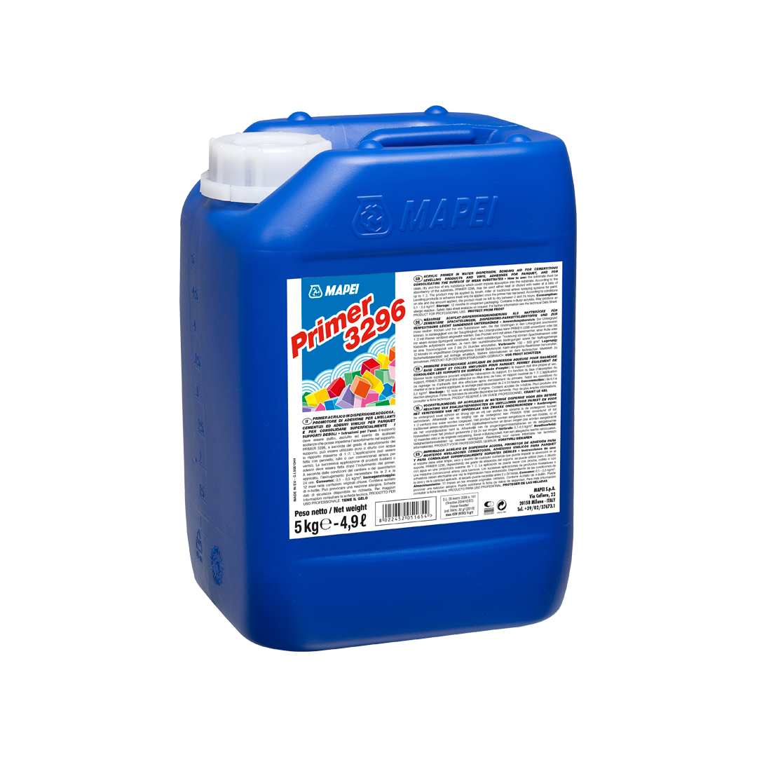 253105 MAPEI PRIMER 3296 KÜLTÉRI DISZPERZIÓS AKRIL MÉLYALAPOZÓ ÉS FELÜLETSZILÁRDÍTÓ 5 KG - (253105) - Image 1