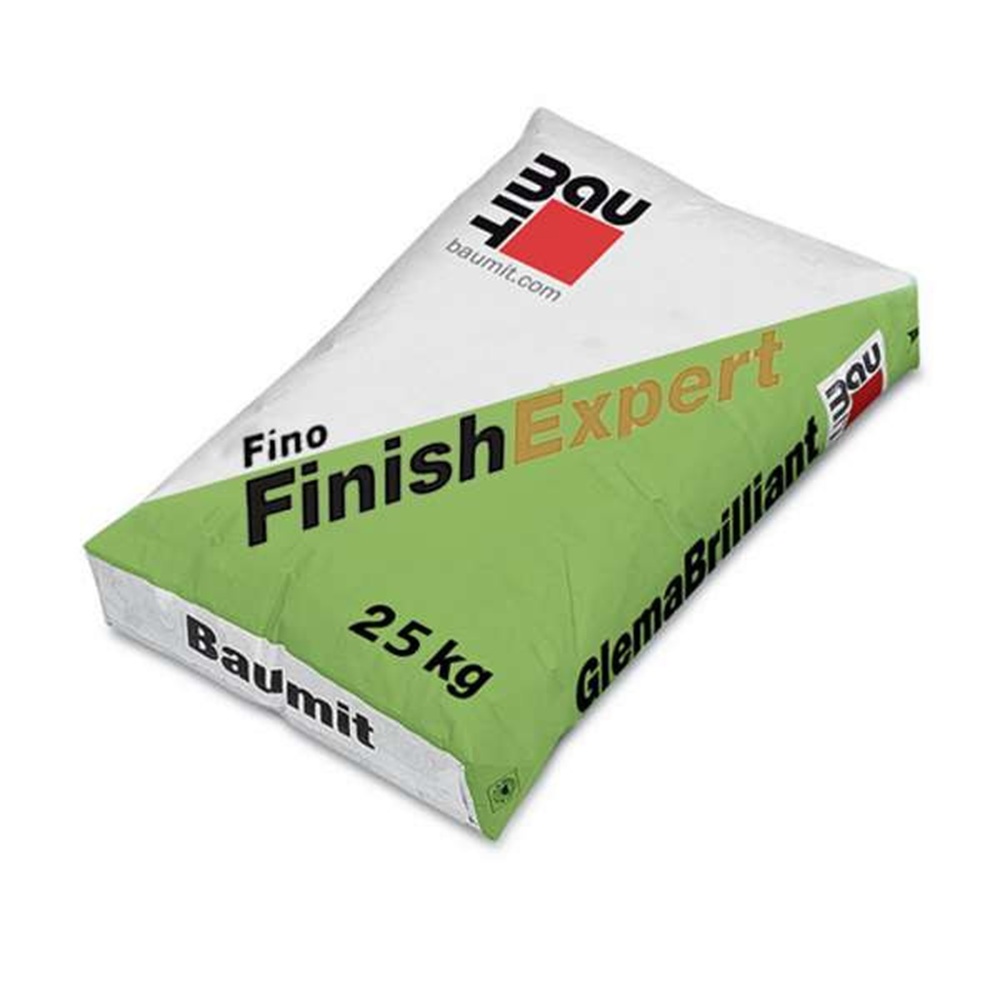 255430 BAUMIT FINISHEXPERT SZÓRHATÓ ZSÁKOS KÉSZRE KEVERT EXTRA FEHÉR GLETT 0-3 MM-IG 25 KG - (24#) (255450) - Image 1