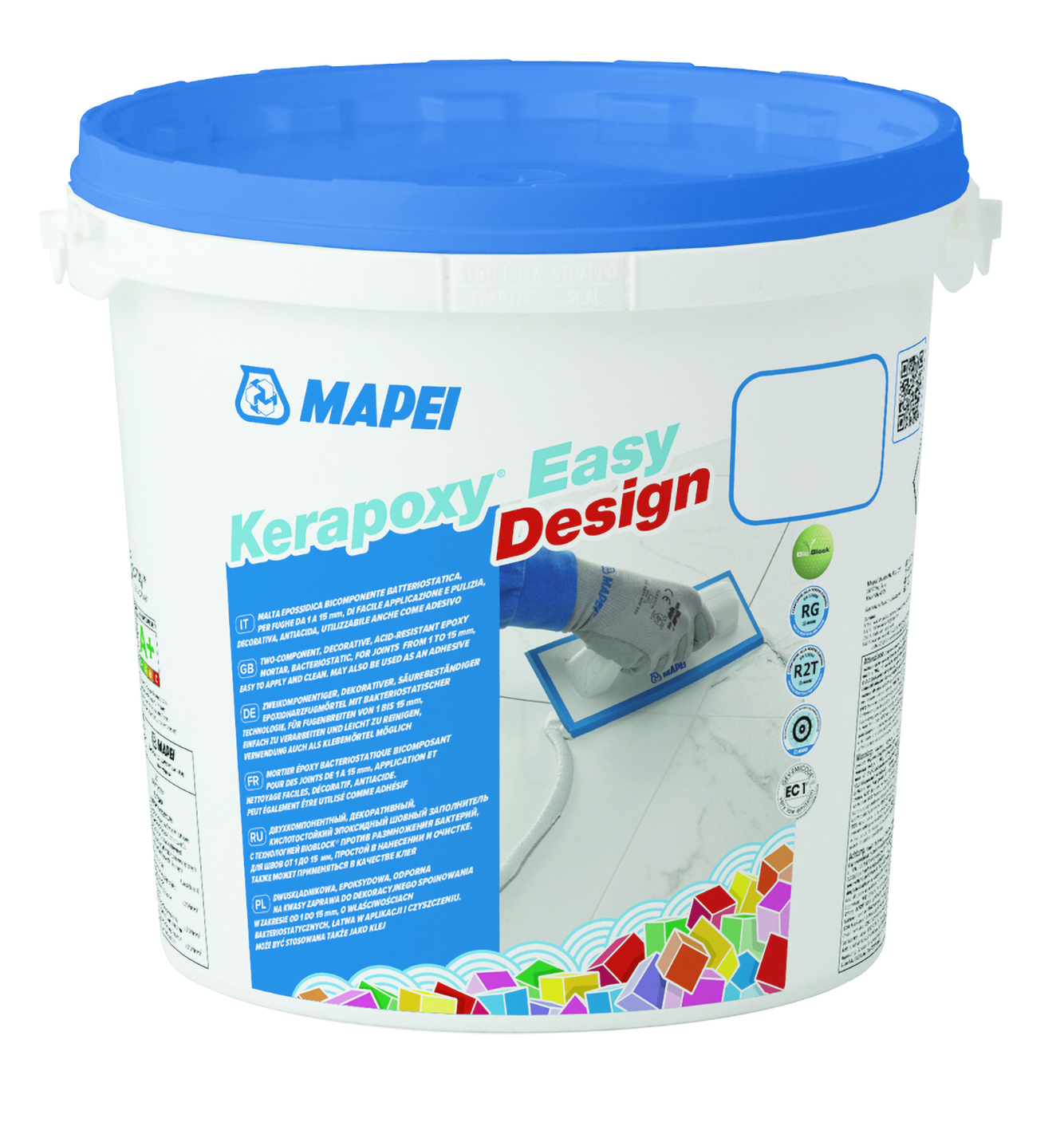 5KB013403 MAPEI KERAPOXY EASY DESIGN 134 SELYEM KÉTKOMPONENSŰ EPOXI FUGÁZÓ ANYAG 3 KG - (5KB013403) - Image 1