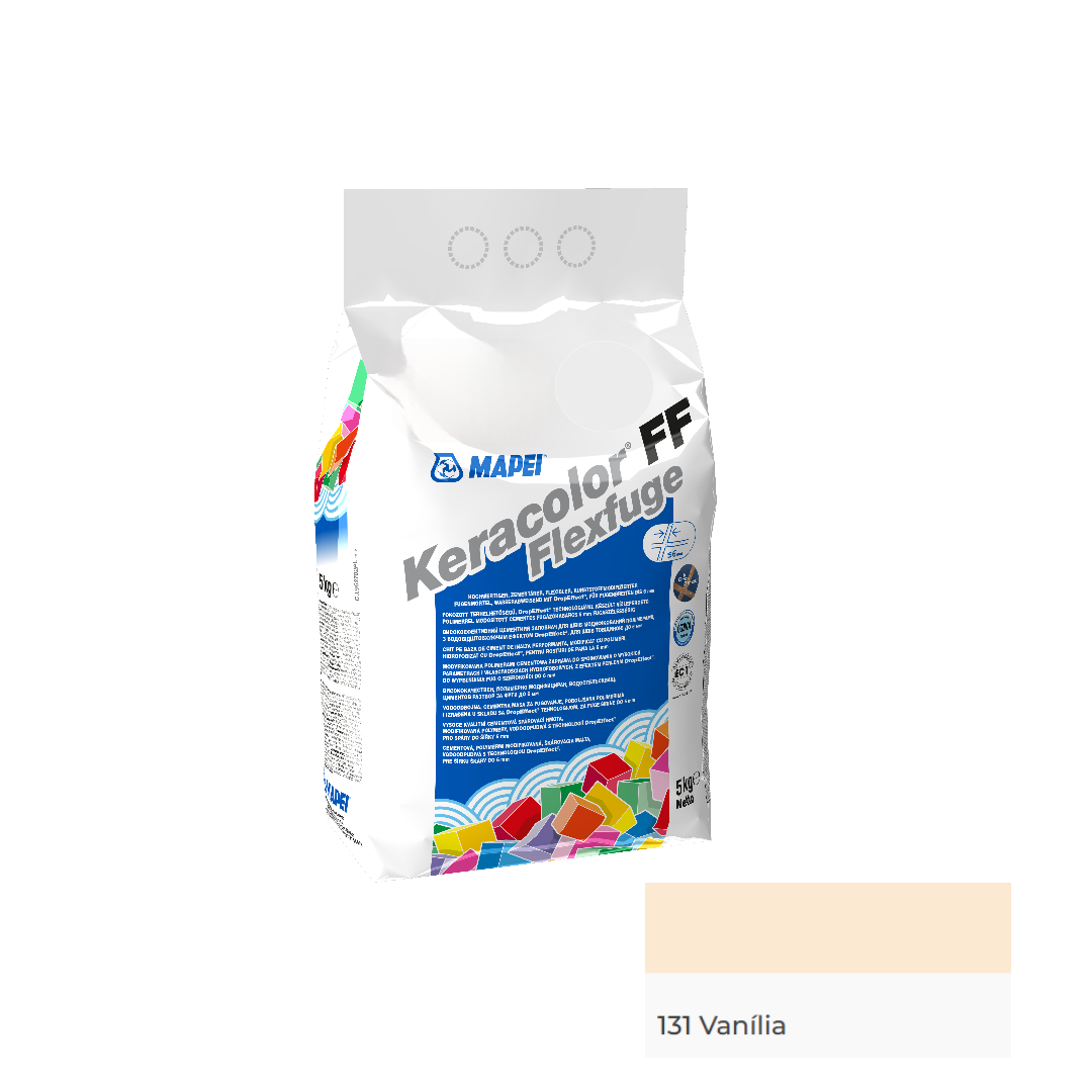5N13145A MAPEI KERACOLOR FF FLEX 131 VANÍLIA FLEXIBILIS FUGÁZÓ 5 KG - (5N13145A) - Image 1