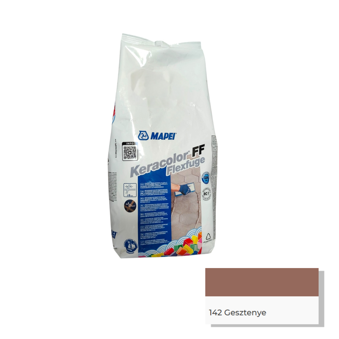 5N14228AU MAPEI KERACOLOR FF FLEX 2 KG 142 GESZTENYE FLEXIBILIS FUGÁZÓ - (5N14228AU) - Image 1
