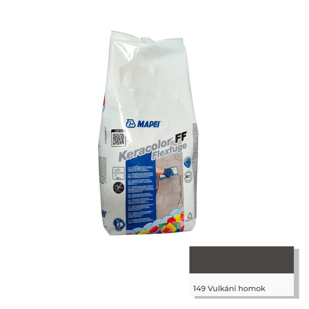 5N14928AU MAPEI KERACOLOR FF FLEX 2 KG 149 VULKÁNI HOMOK FLEXIBILIS FUGÁZÓ - (5N14928AU) - Image 1