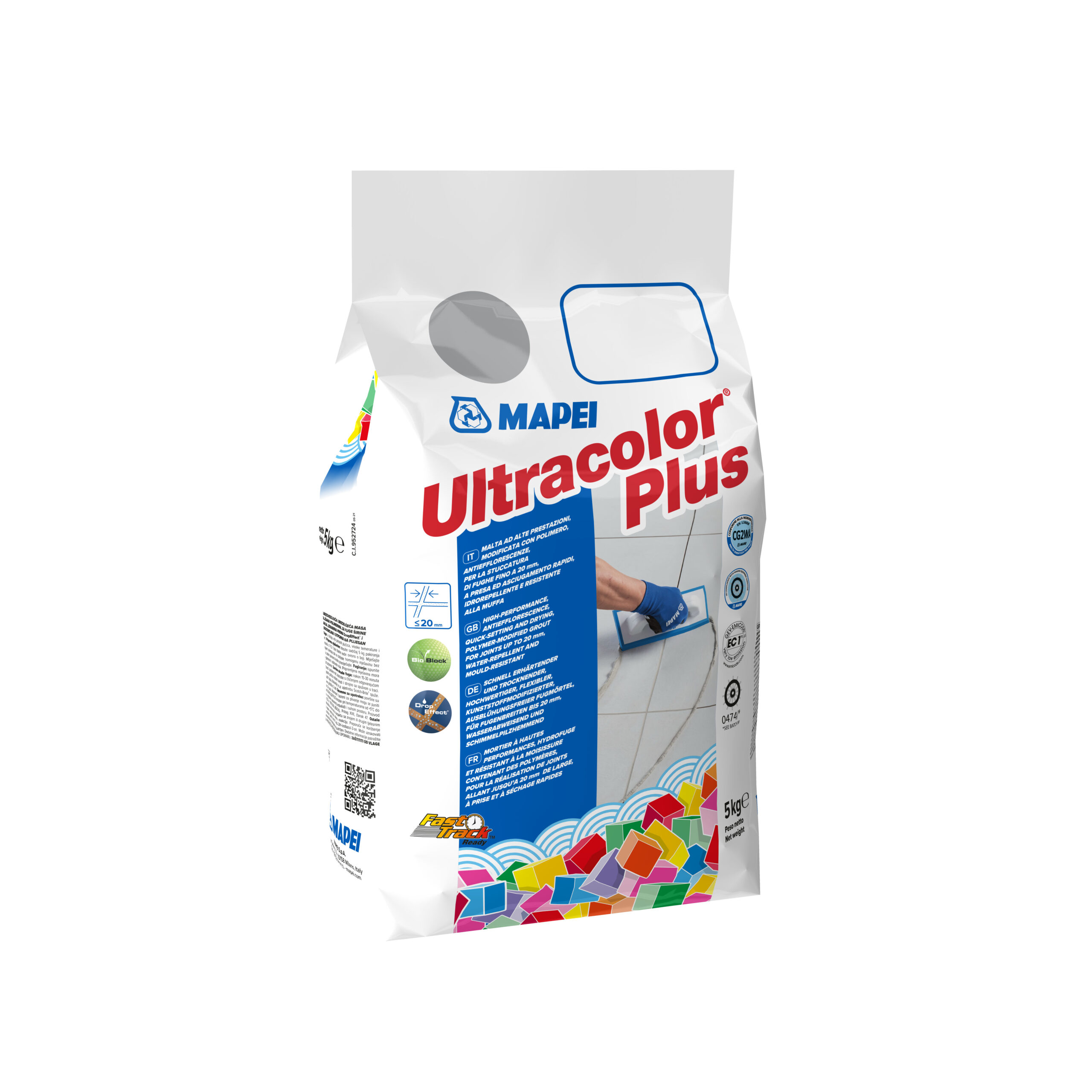 6011345A MAPEI ULTRACOLOR PLUS 113 CEMENTSZÜRKE FLEXIBILIS FUGÁZÓ 5 KG - (6011345A) - Image 1